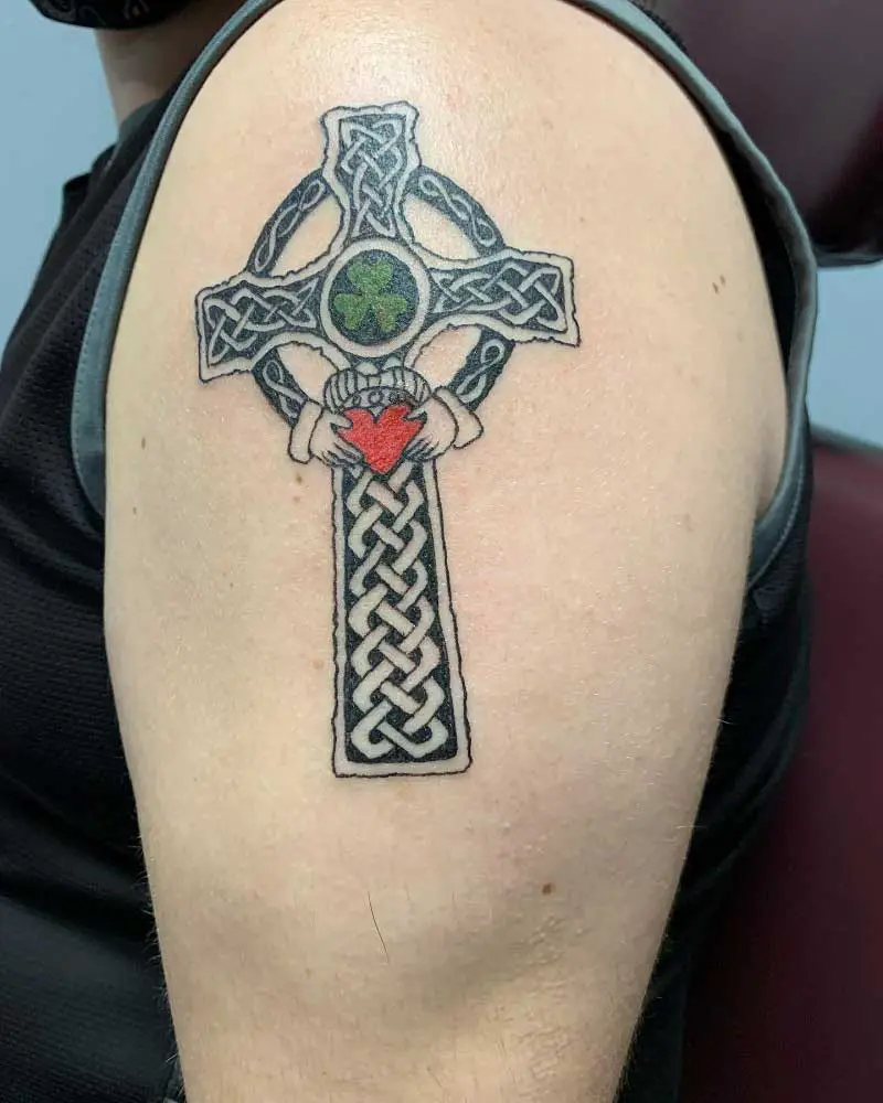 shamrock-cross-tattoo-1