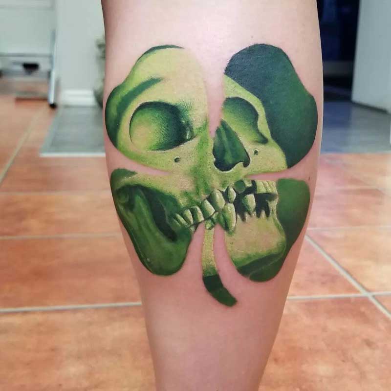 shamrock-skull-tattoo-3