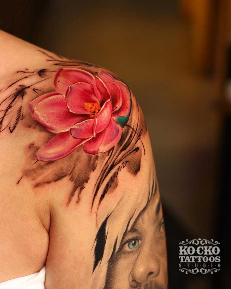 shoulder-lotus-tattoo-2