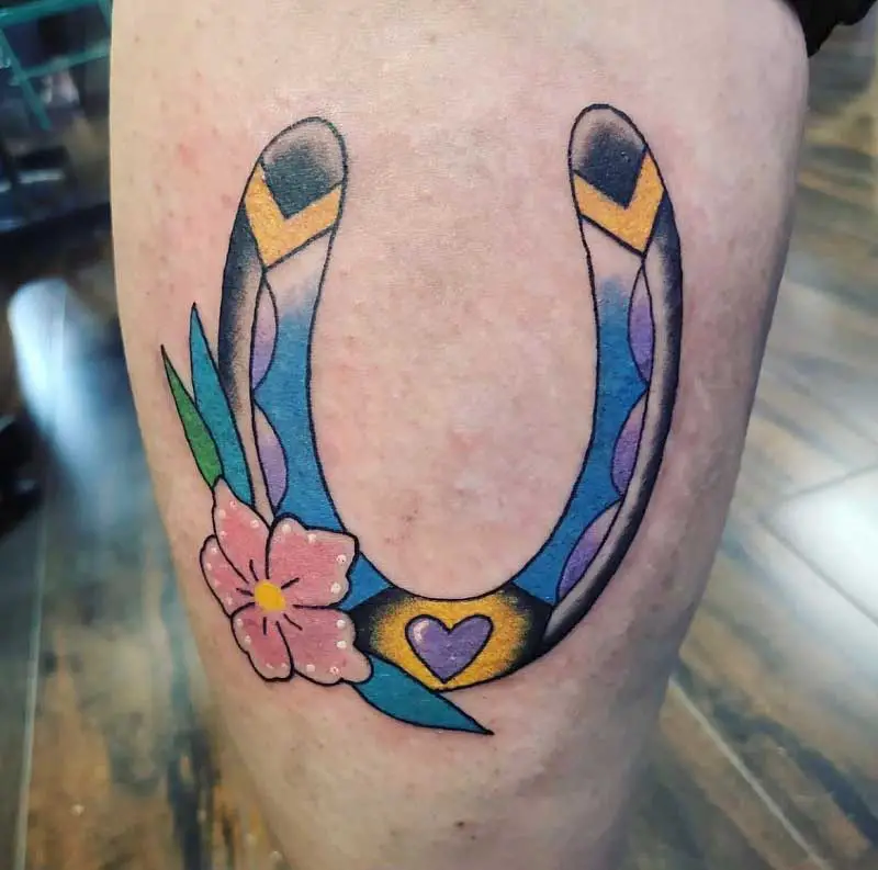 Top 30 Horseshoe Tattoos For Men  Lazy Penguins