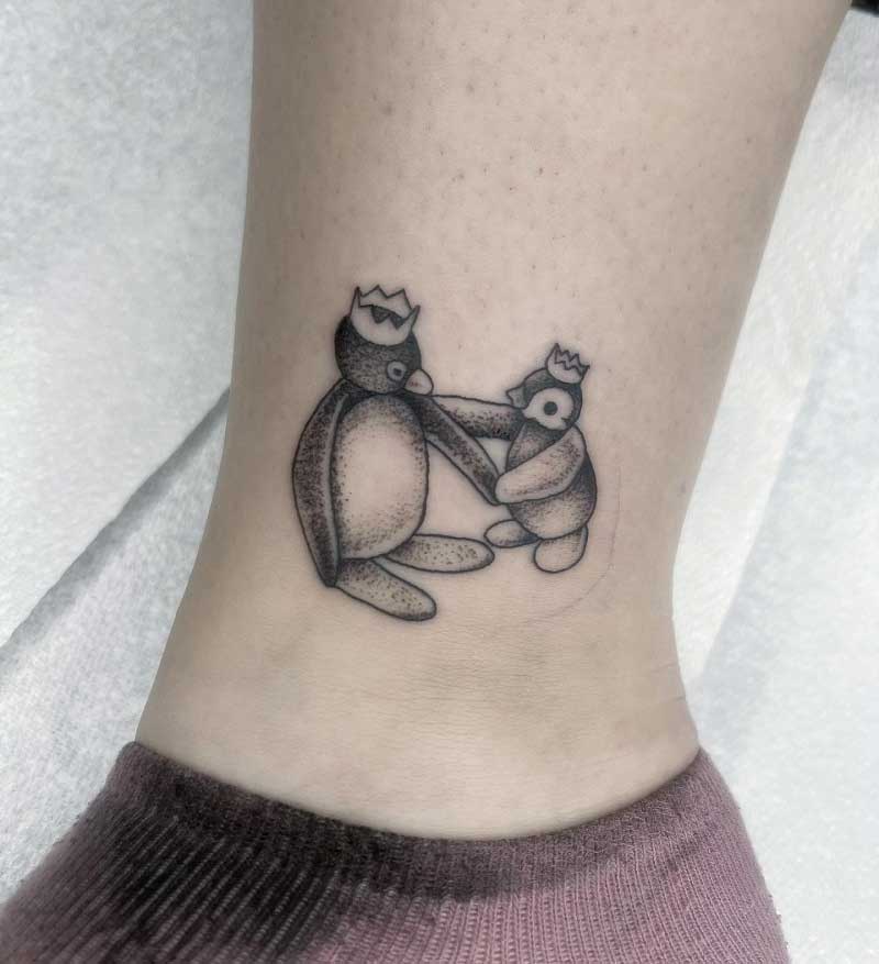 Penguin tattoo 70 of the cutest tattoos for men and women   Онлайн блог  о тату IdeasTattoo