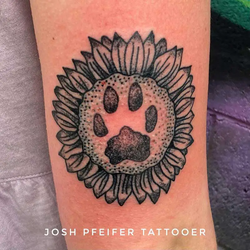 sunflower-dog-paw-tattoo--1