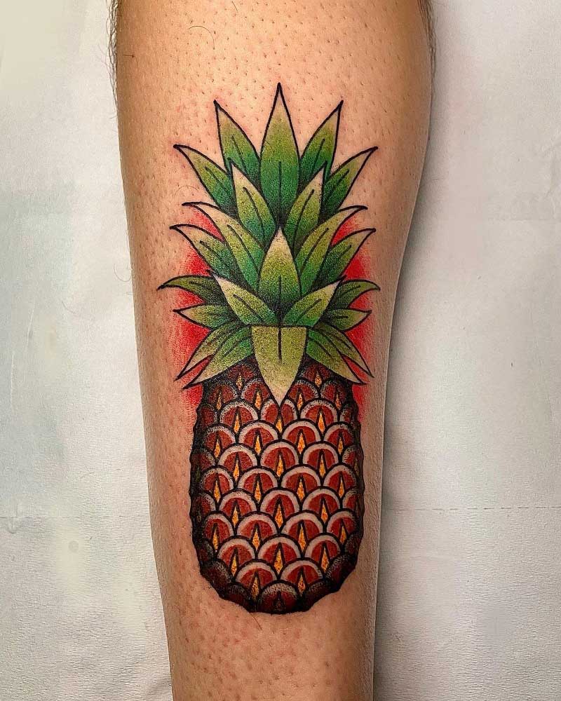 traditional-pineapple-tattoo-1