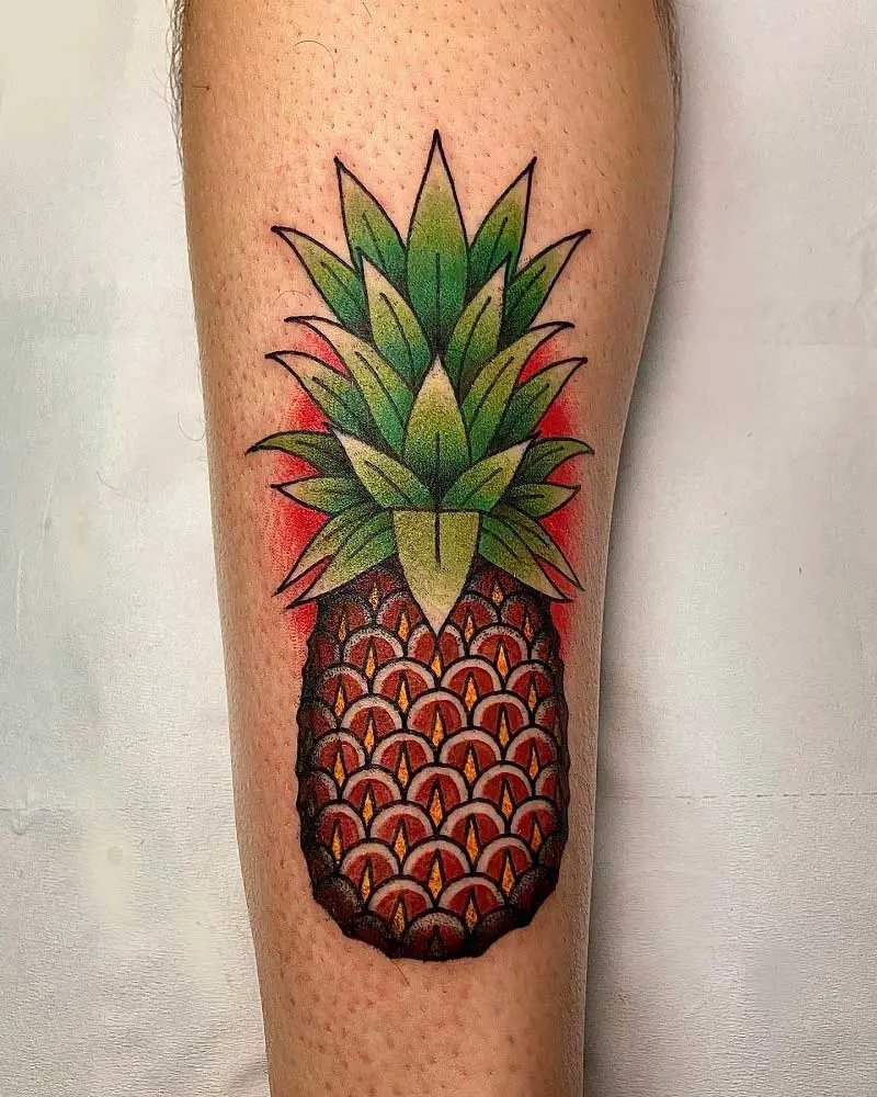 traditional-pineapple-tattoo-1