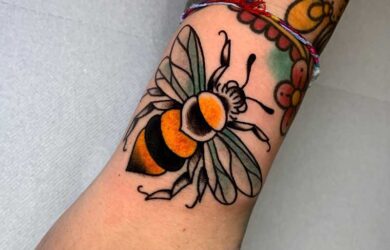 Queen bee tattoos