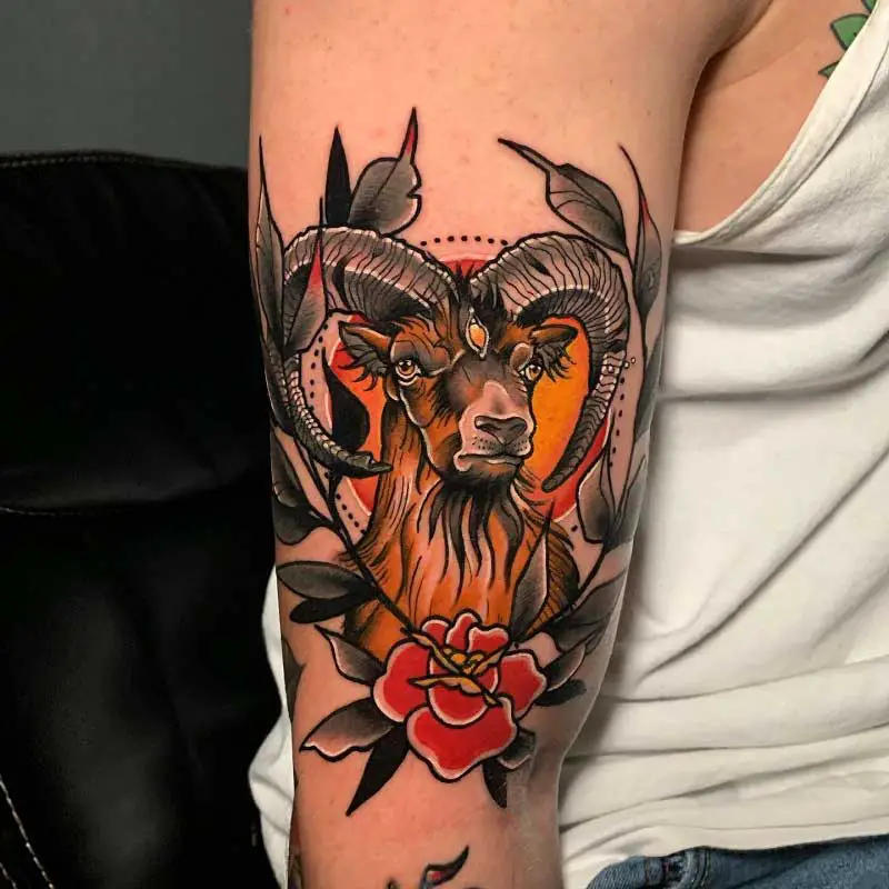 ram tattoo