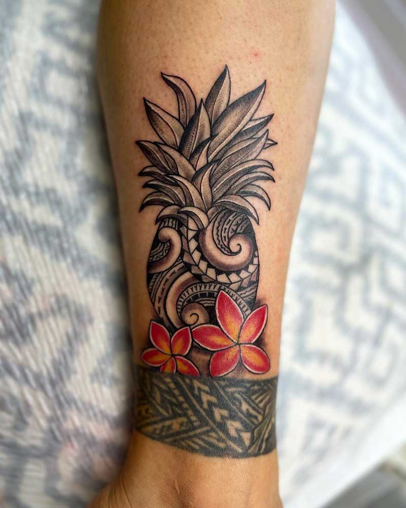 tribal-pineapple-tattoo-2