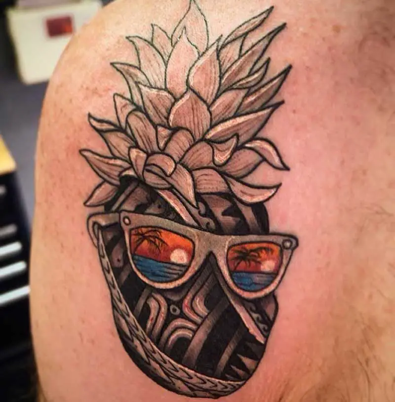 tribal-pineapple-tattoo-3