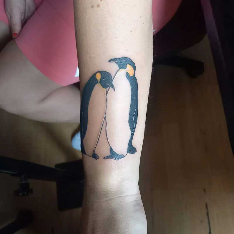 two-penguins-tattoo-1