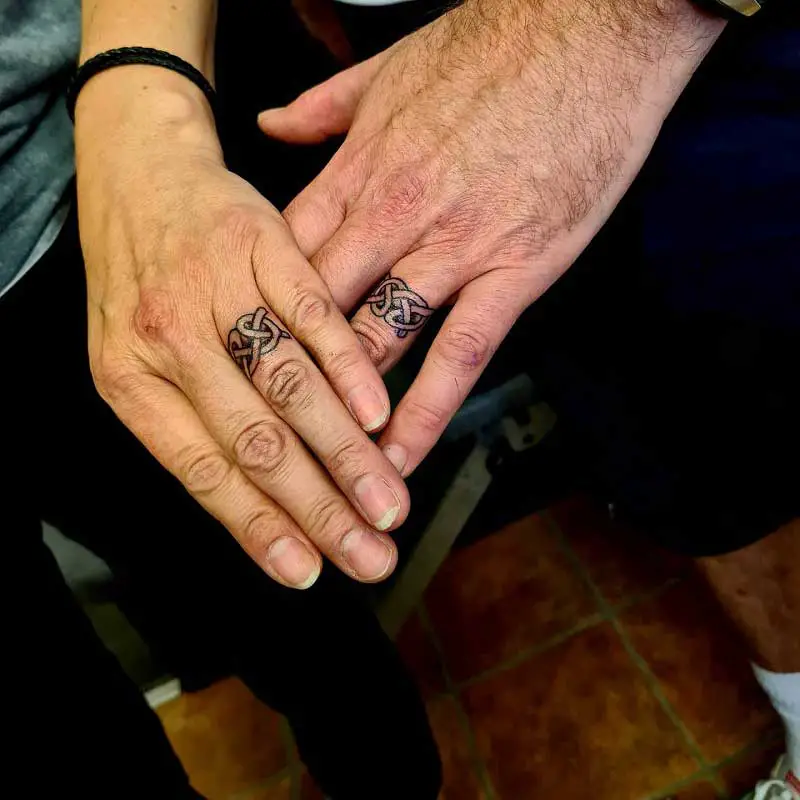 Viking Wedding Ring Tattoo 2 