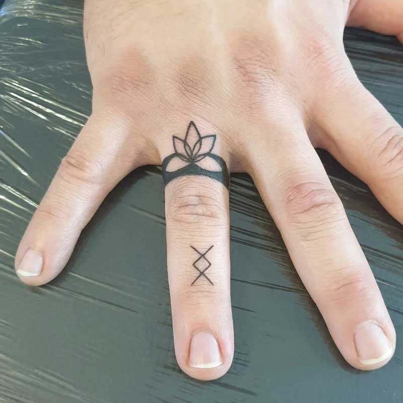 43 Wedding Ring Tattoos To Honor True Love  Our Mindful Life