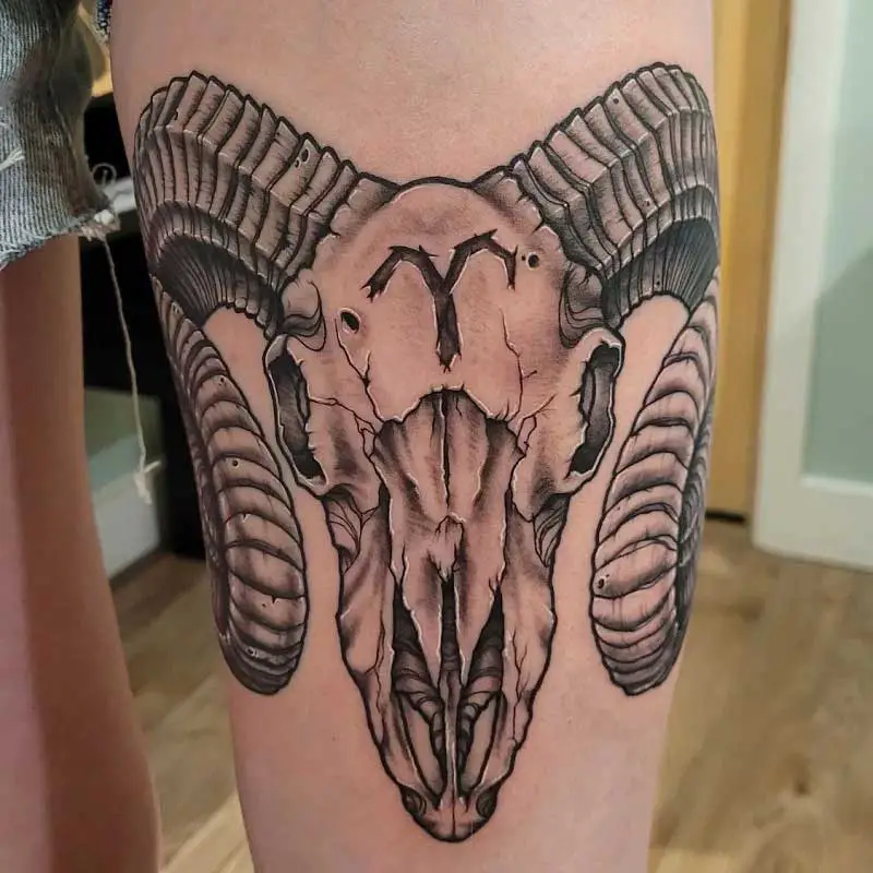 zodiac-ram-tattoo-1