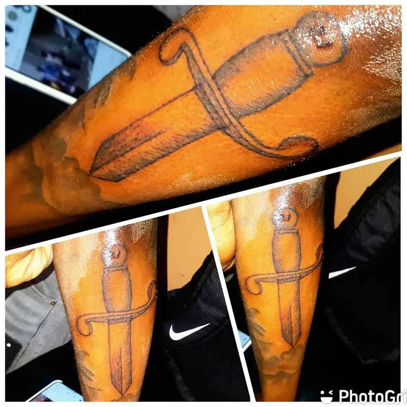 21-savage-knife-tattoo-1