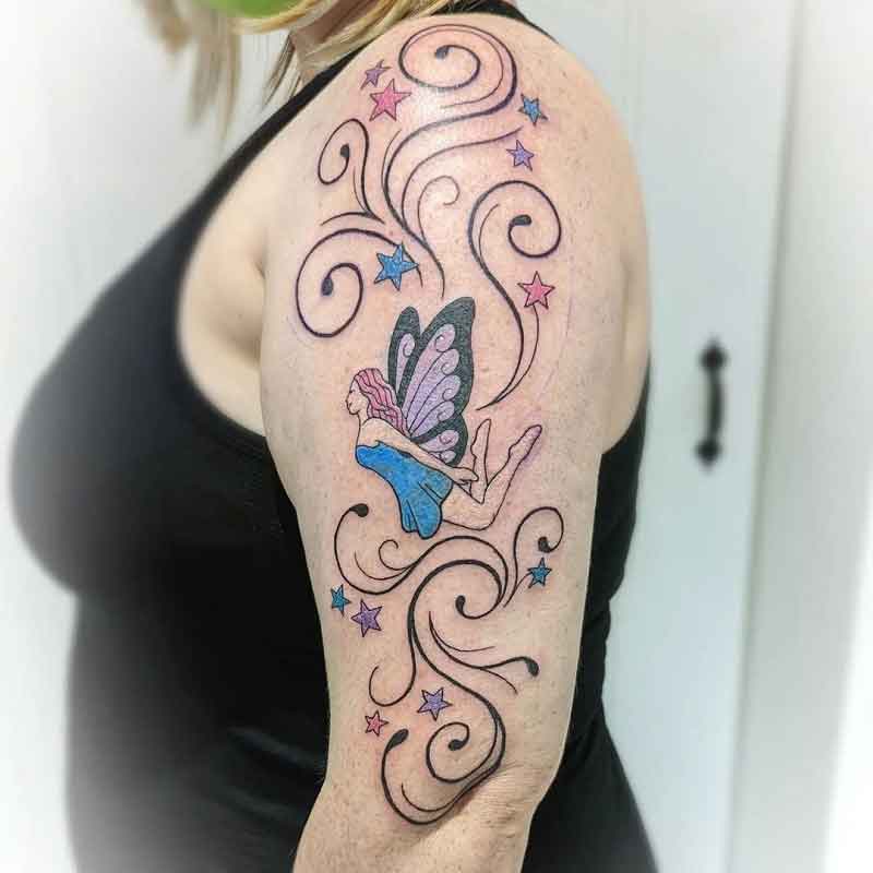 Abstract Fairy Tattoo 2