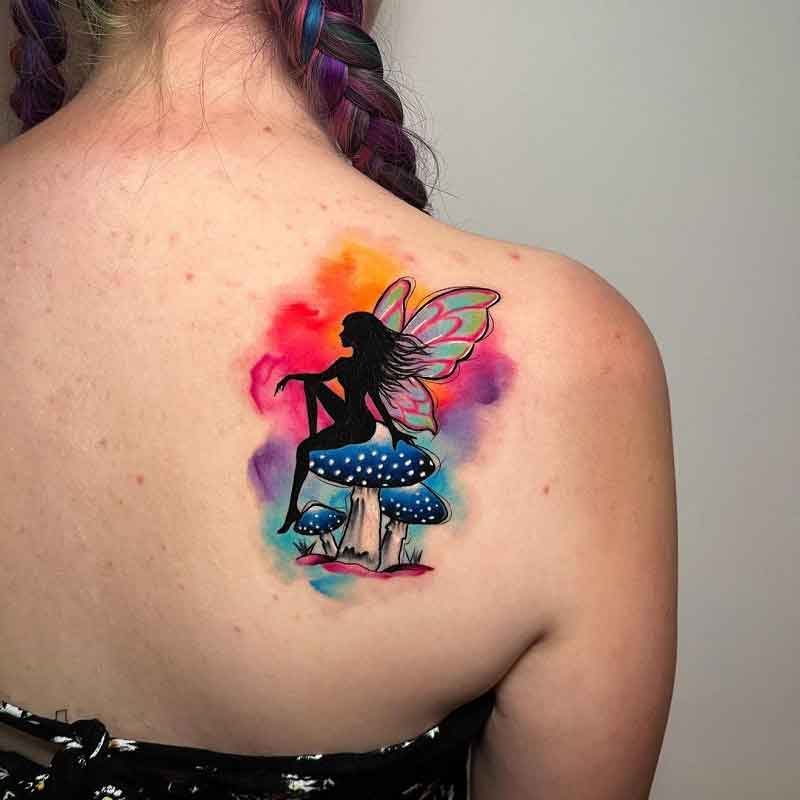 Abstract Fairy Tattoo 3