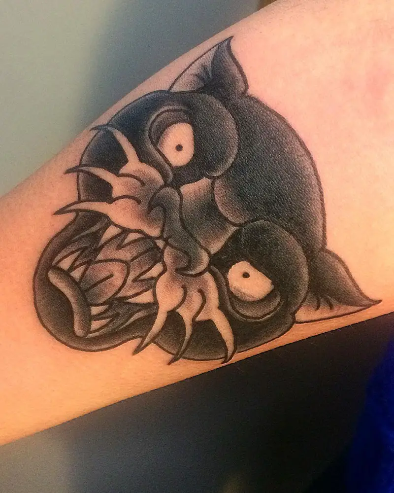 Angry Black Panther Tattoo 2