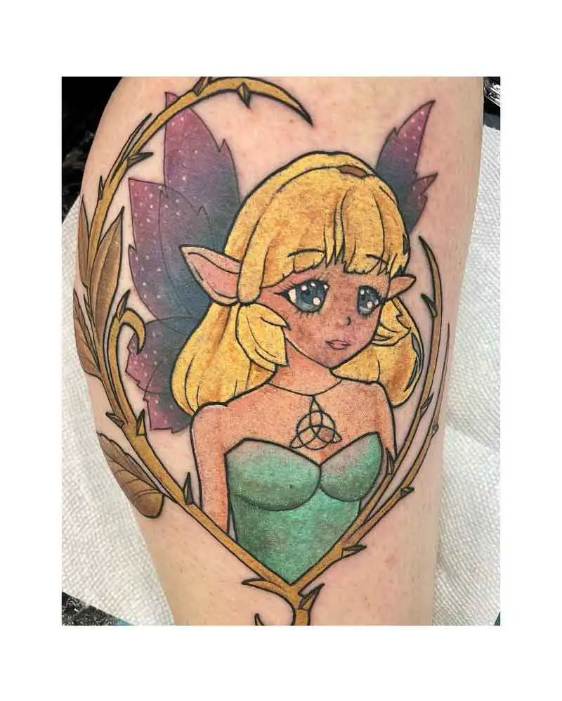 Anime Fairy Tattoo 1