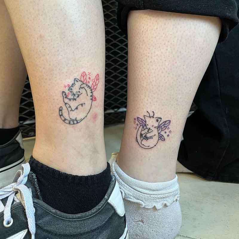 Ankle Fairy Tattoo 2