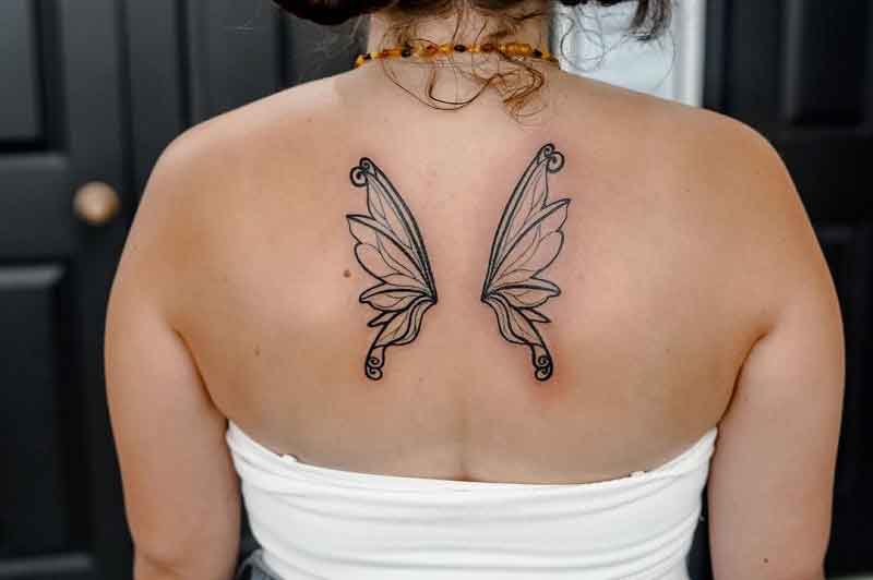 Back Fairy Tattoo 2