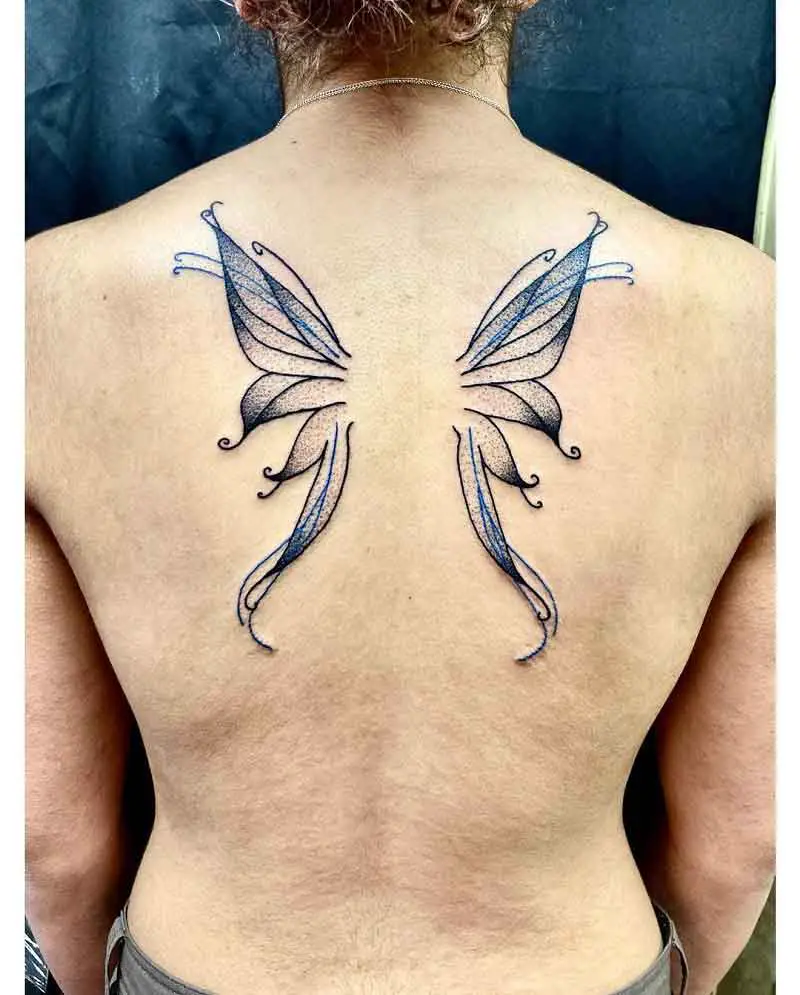 Back Fairy Tattoo 3