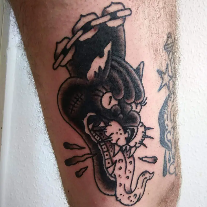 Bad Panther Tattoo 2