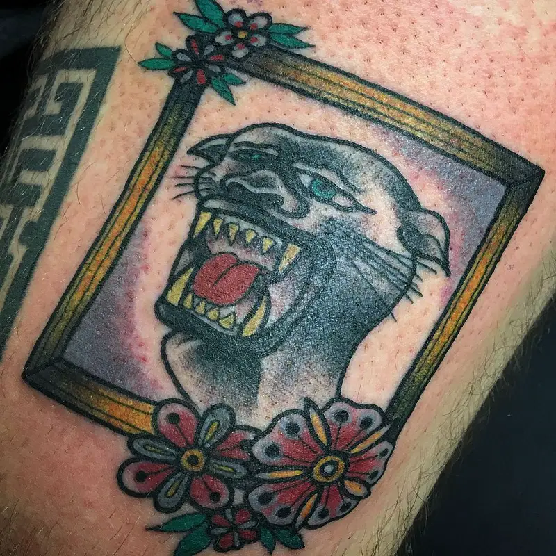 Bad Panther Tattoo 3