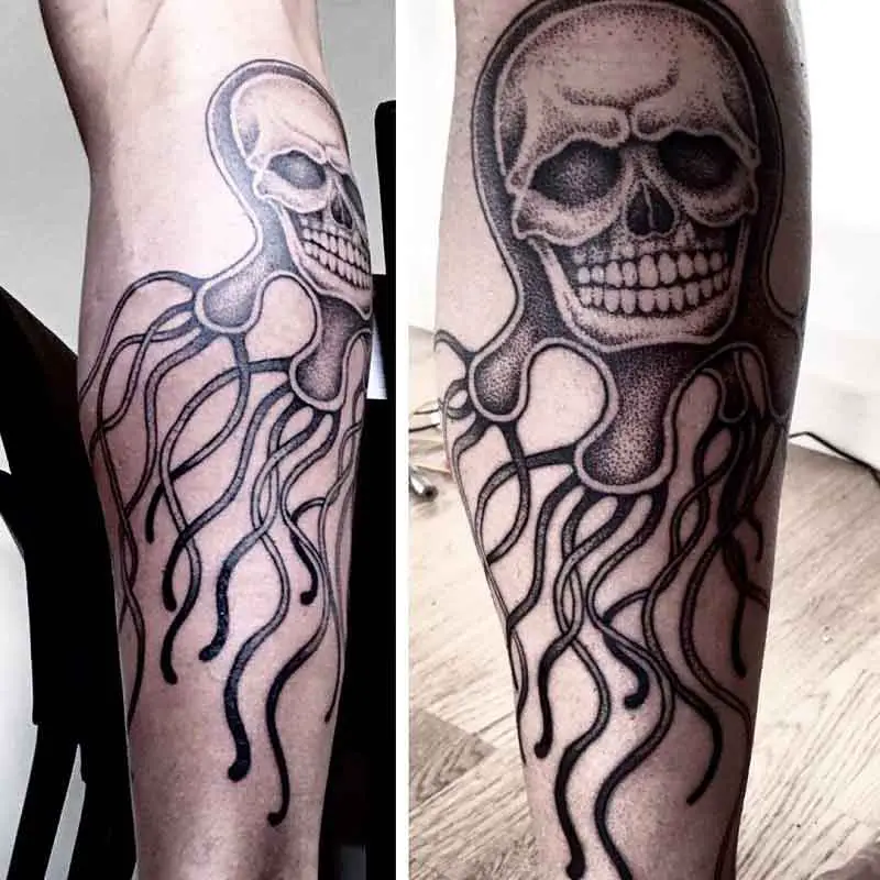 Box Jellyfish Tattoo 3