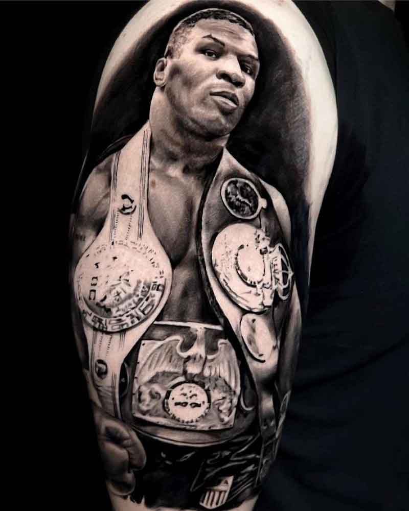Boxing Belt Tattoo 2