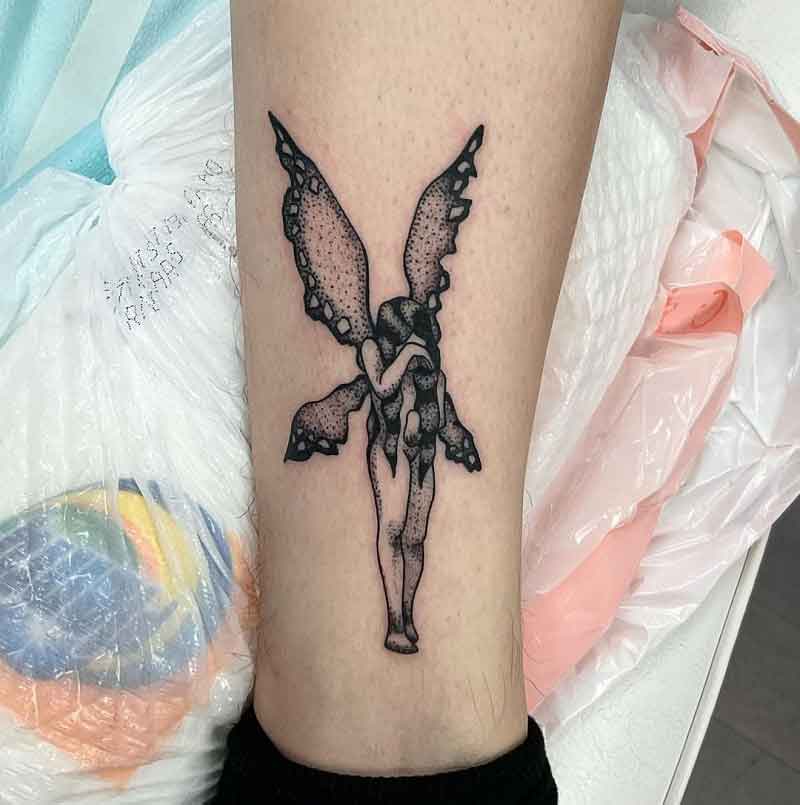 Broken Fairy Tattoo 2