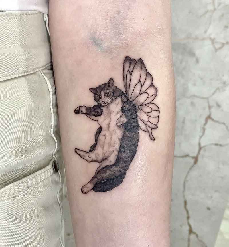 Cat Fairy Tattoo 1