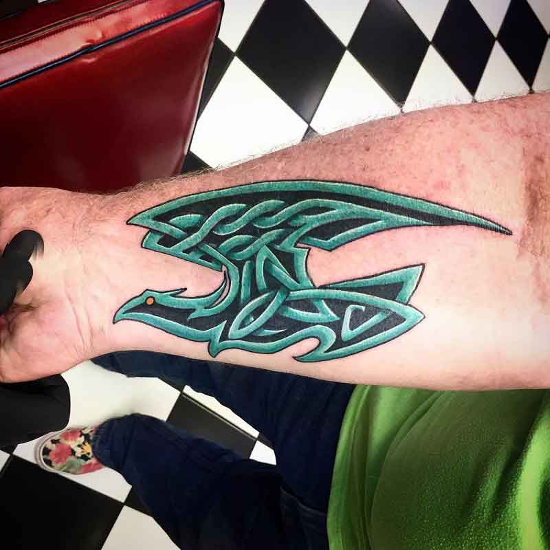 Celtic Hawk Tattoo 1