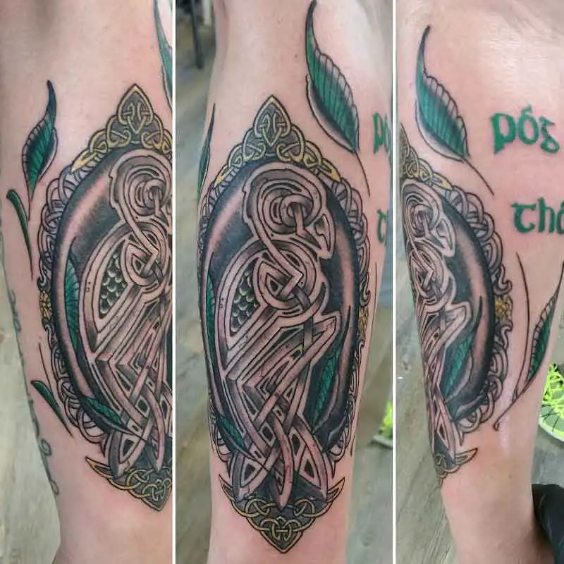 Celtic Hawk Tattoo 2