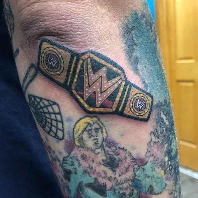 Championship Belt Tattoo 2