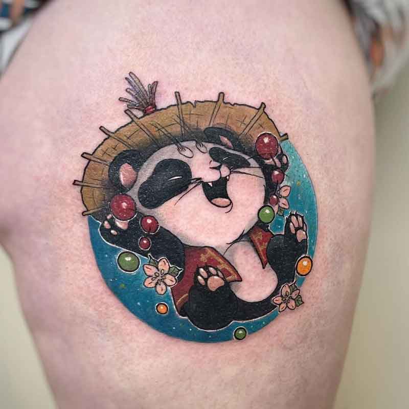 Chinese Panda Tattoo 3