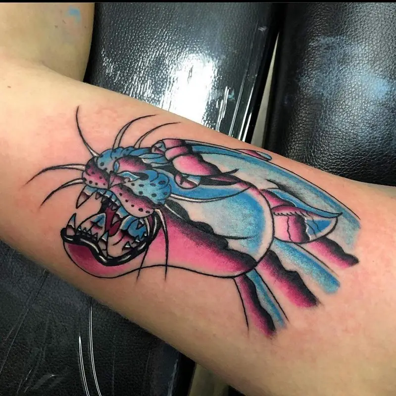 Chrome Panther Tattoo 3