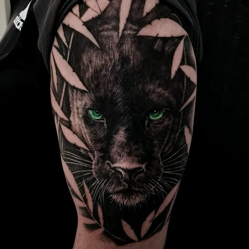 Black panther Bookings open for February     tatt tatts tattooideas  tattoos tattoosleeve chesttattoo panther panthertattoo  Instagram