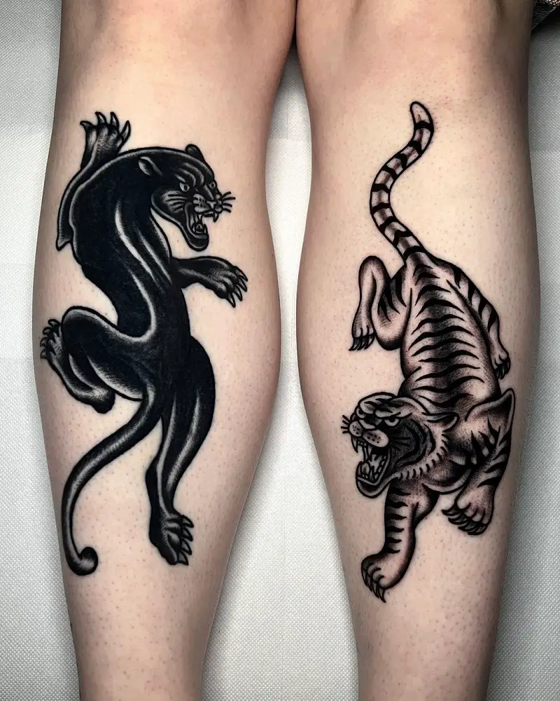 Crawling Panther Tattoo 1