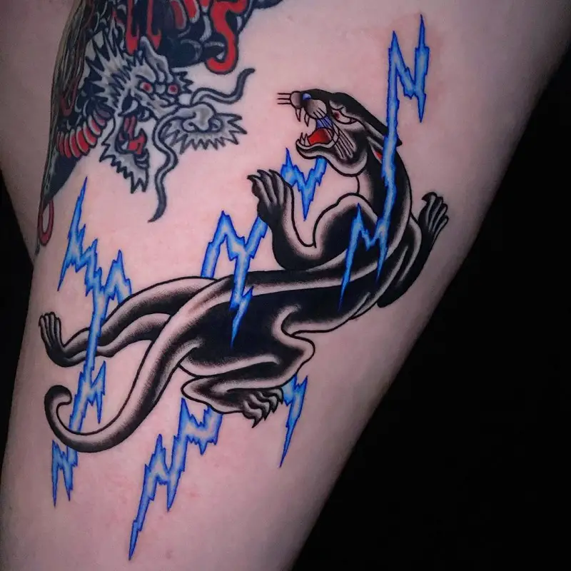 Crawling Panther Tattoo 2