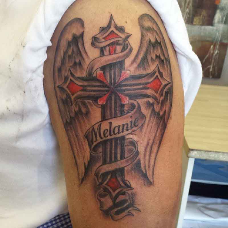 Cross Cover Up Tattoo 3