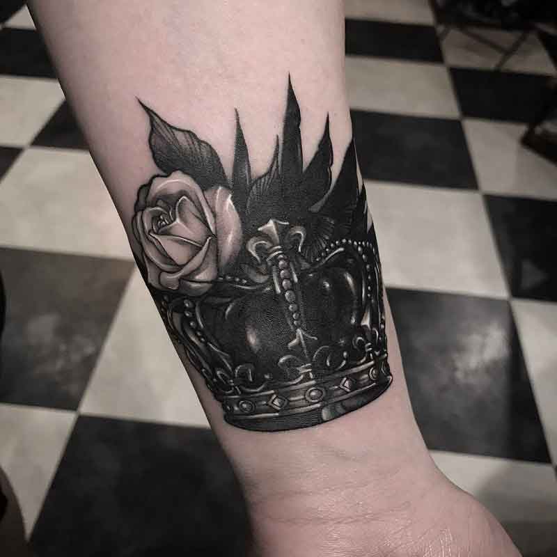Crown Cover Up Tattoo 3