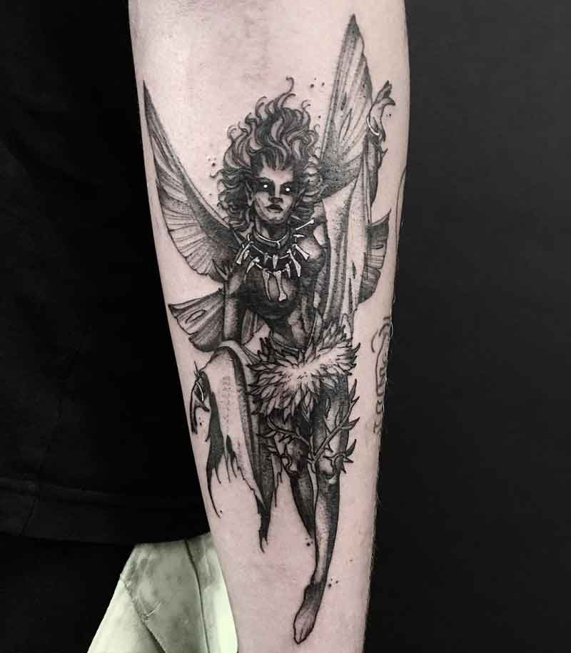 Dark Fairy Tattoo 2