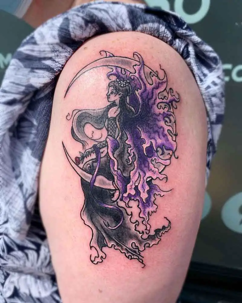 Dark Fairy Tattoo 3