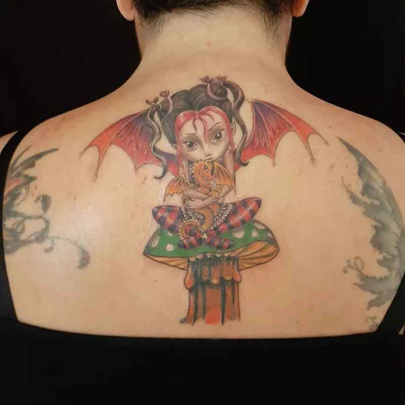 Dragon Fairy Tattoo 1