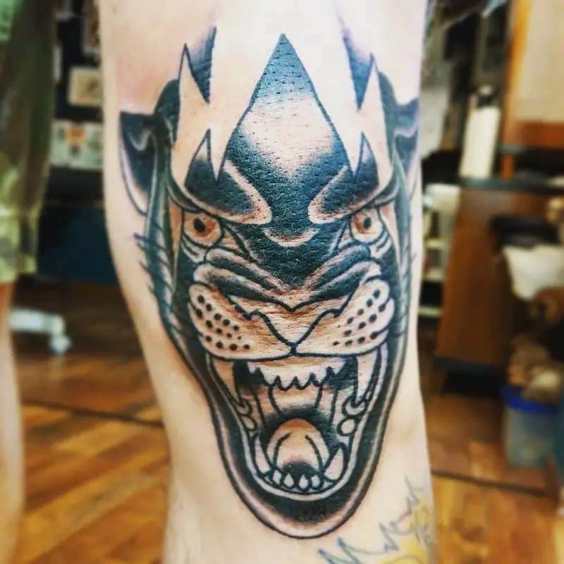 Electric Panther Tattoo 2