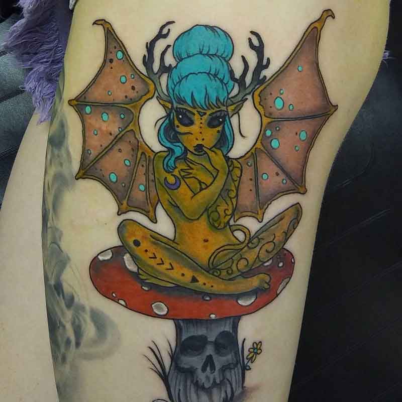 Evil Fairy Tattoo 1