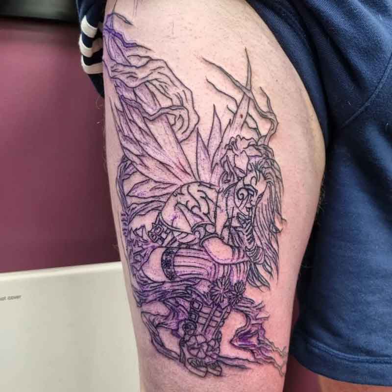 Evil Fairy Tattoo 2