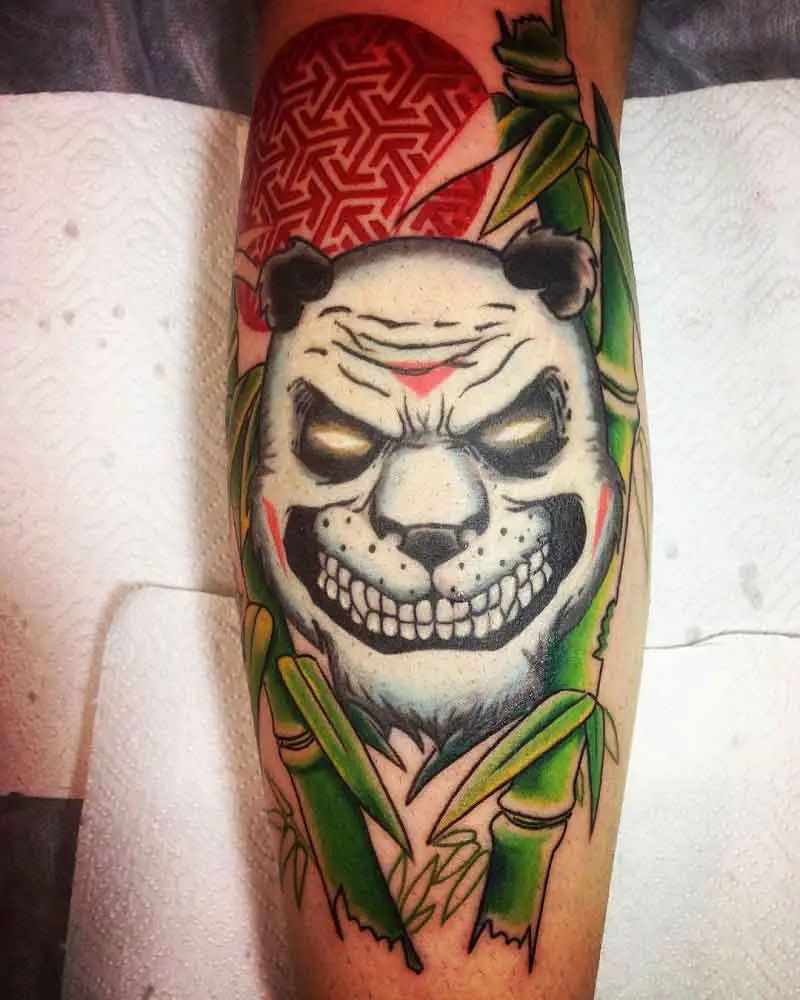 Evil Panda Tattoo 1