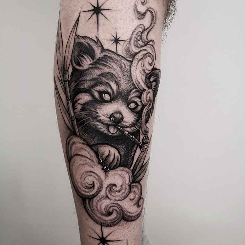 Evil Panda Tattoo 3