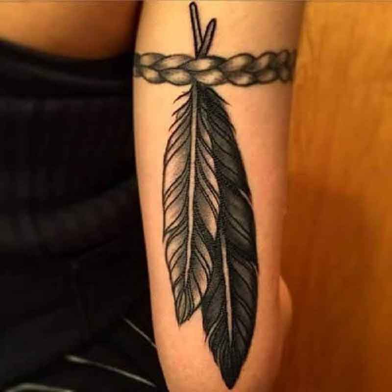 Feather Belt Tattoo 1