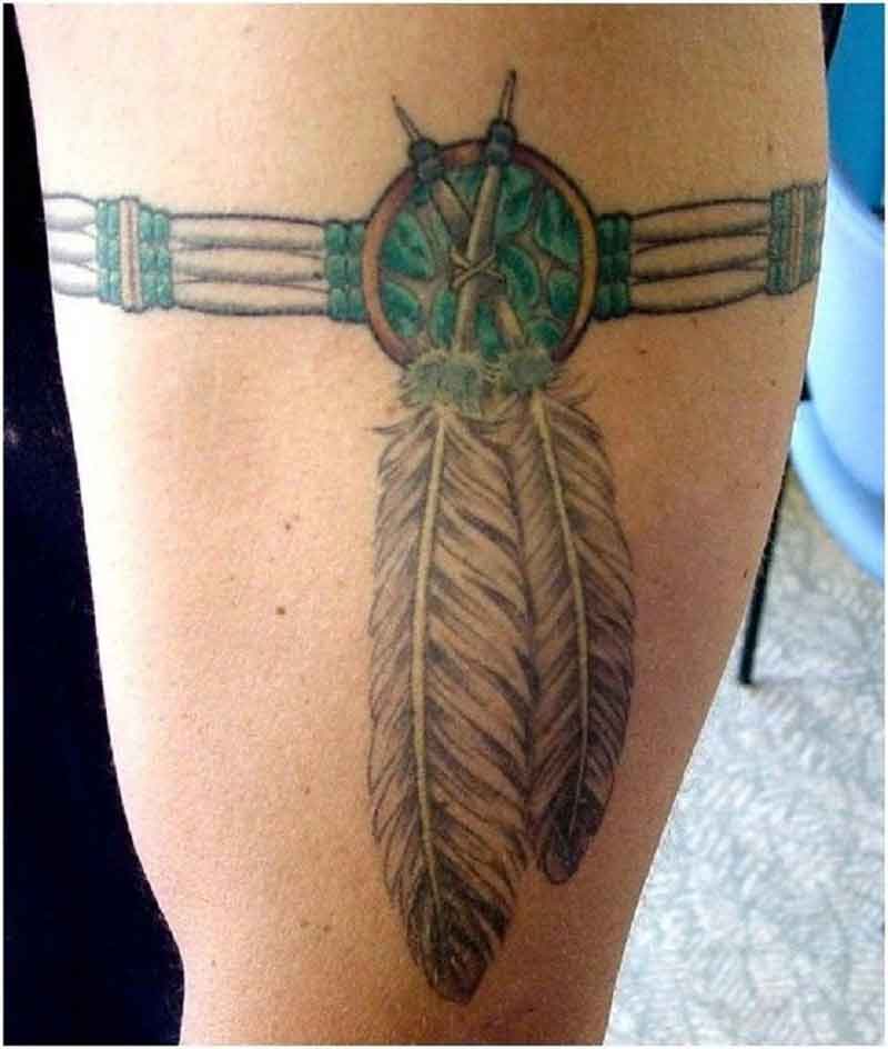 Feather Belt Tattoo 2